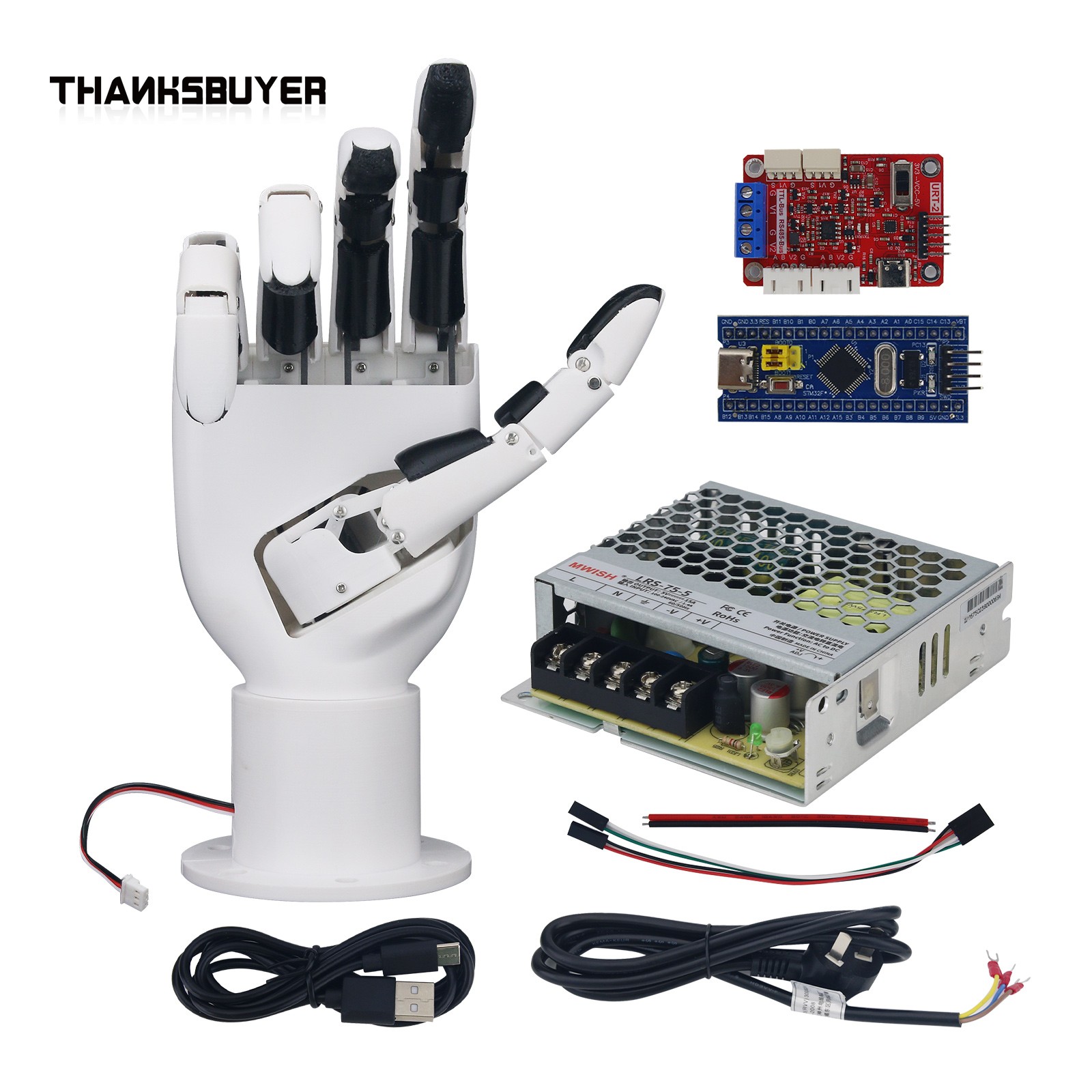 3D Printing Robot Arm - LA01 CyberHand 6DOF Otwarty Źródłowy Bioniczny