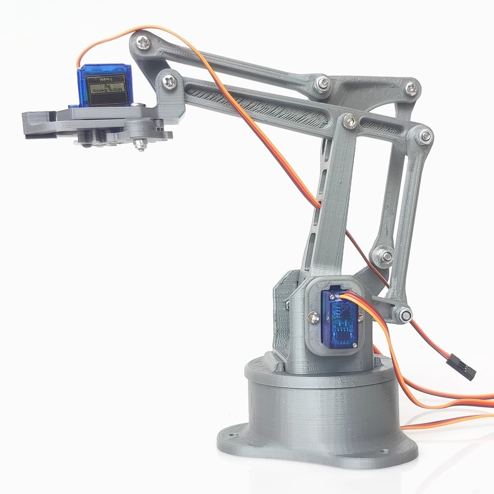 3D Printing Robot Arm - Ręka robotyczna 3D z czterema stopniami