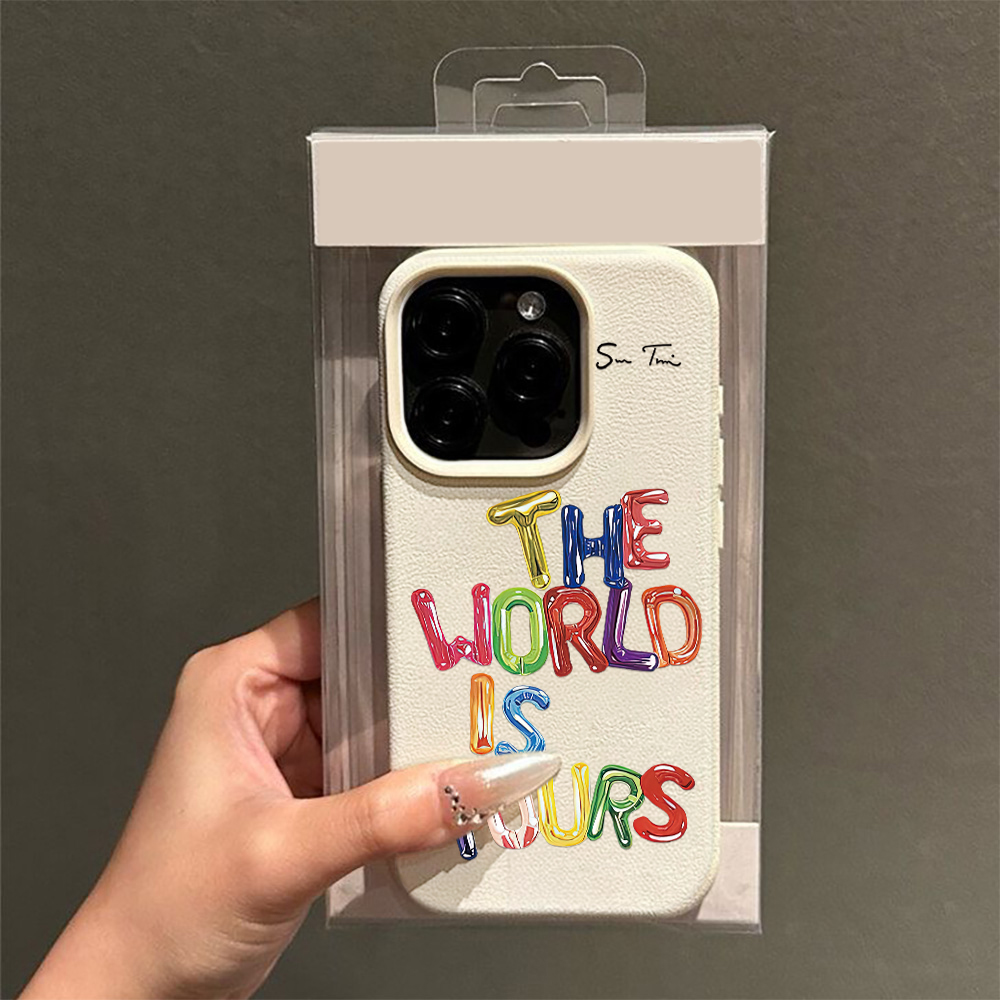 3D Printing Iphone - Świat jest Twój – grafika na