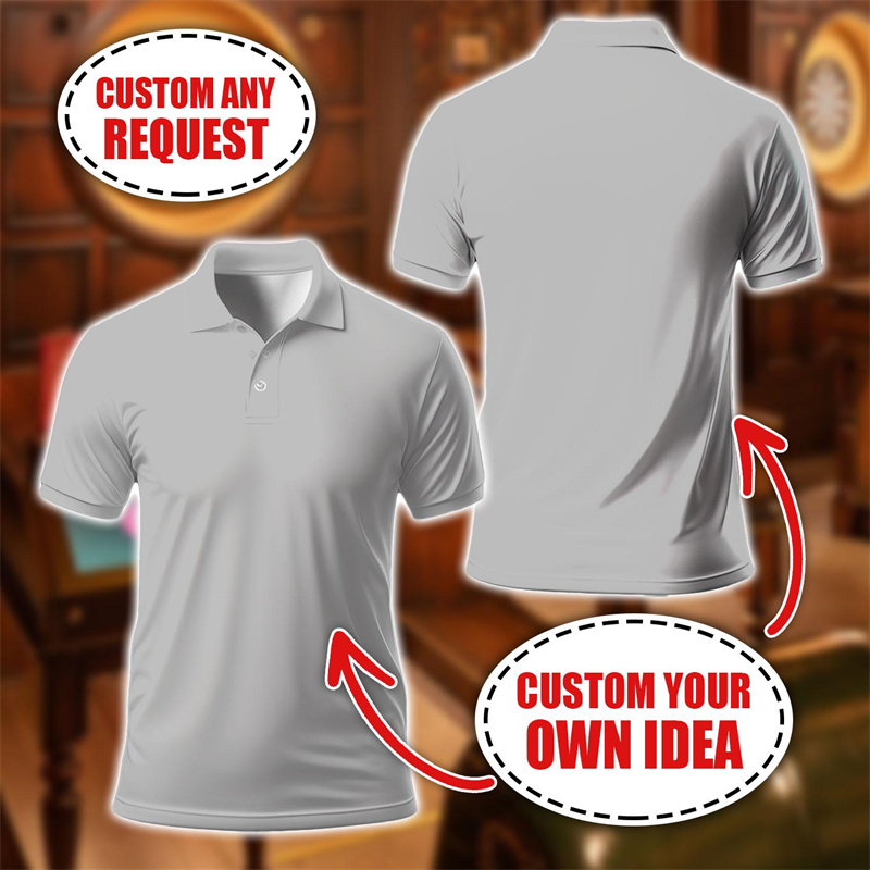 3D Printing Requests - Spersonalizowana koszulka polo na zamówienie z
