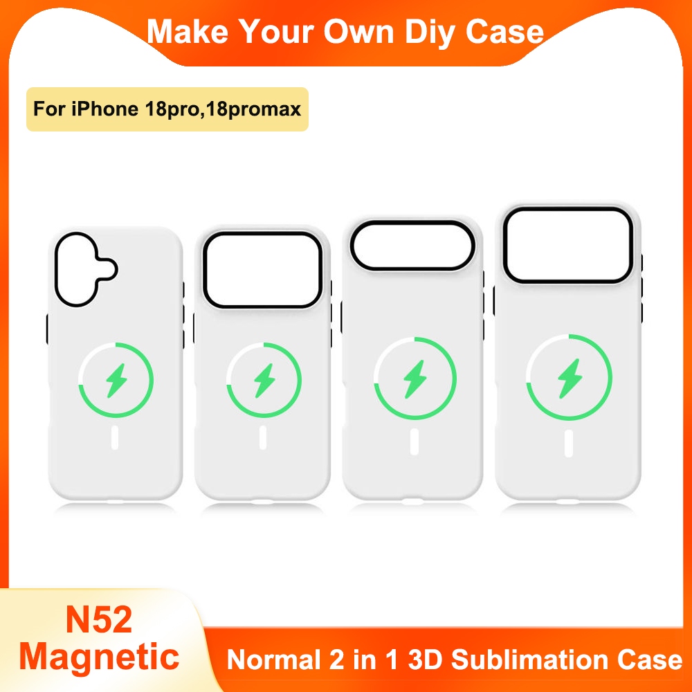 3D Printing Iphone - 10 szt. Magnetyczne etui 2 w
