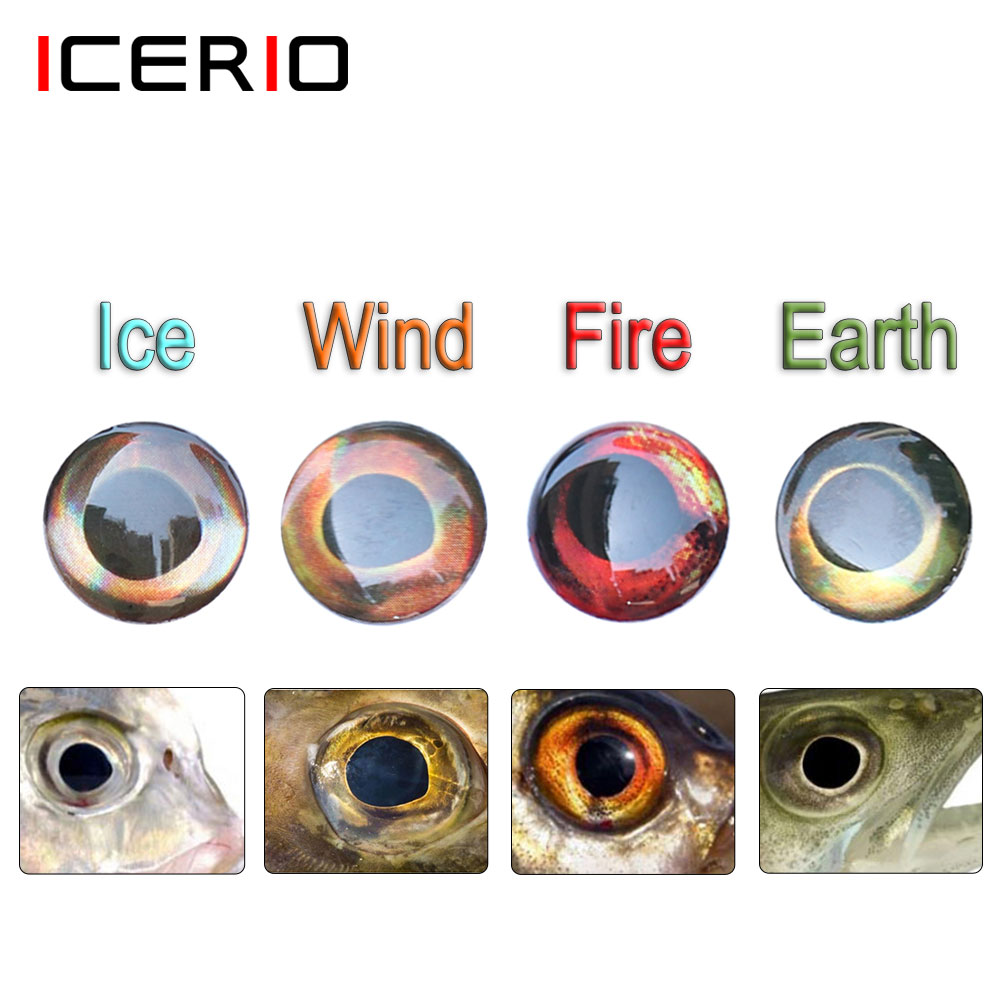 3D Printing Lure - ICERIO 100 sztuk holograficzne 3D 4D