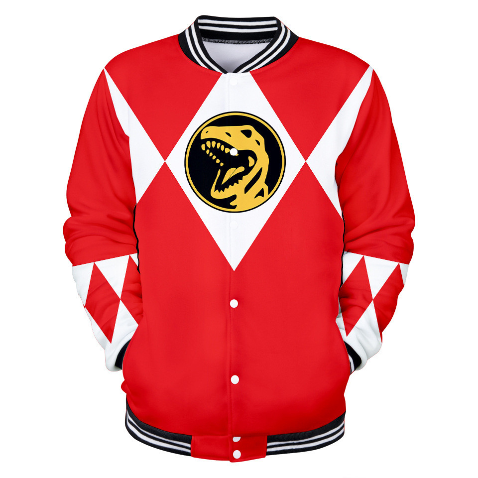 3D Printing Cancer - Kurtki Mighty Morphin Druk 3D Kurtka