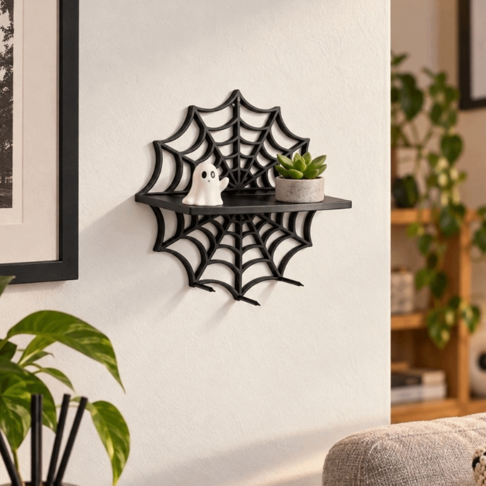 3D Printing Web - Półka pływająca z motywem Halloween, wykonana
