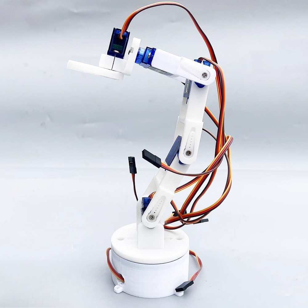 Biały, drukowany w technologii – 3D Printing Robot Arm recenzja i cena