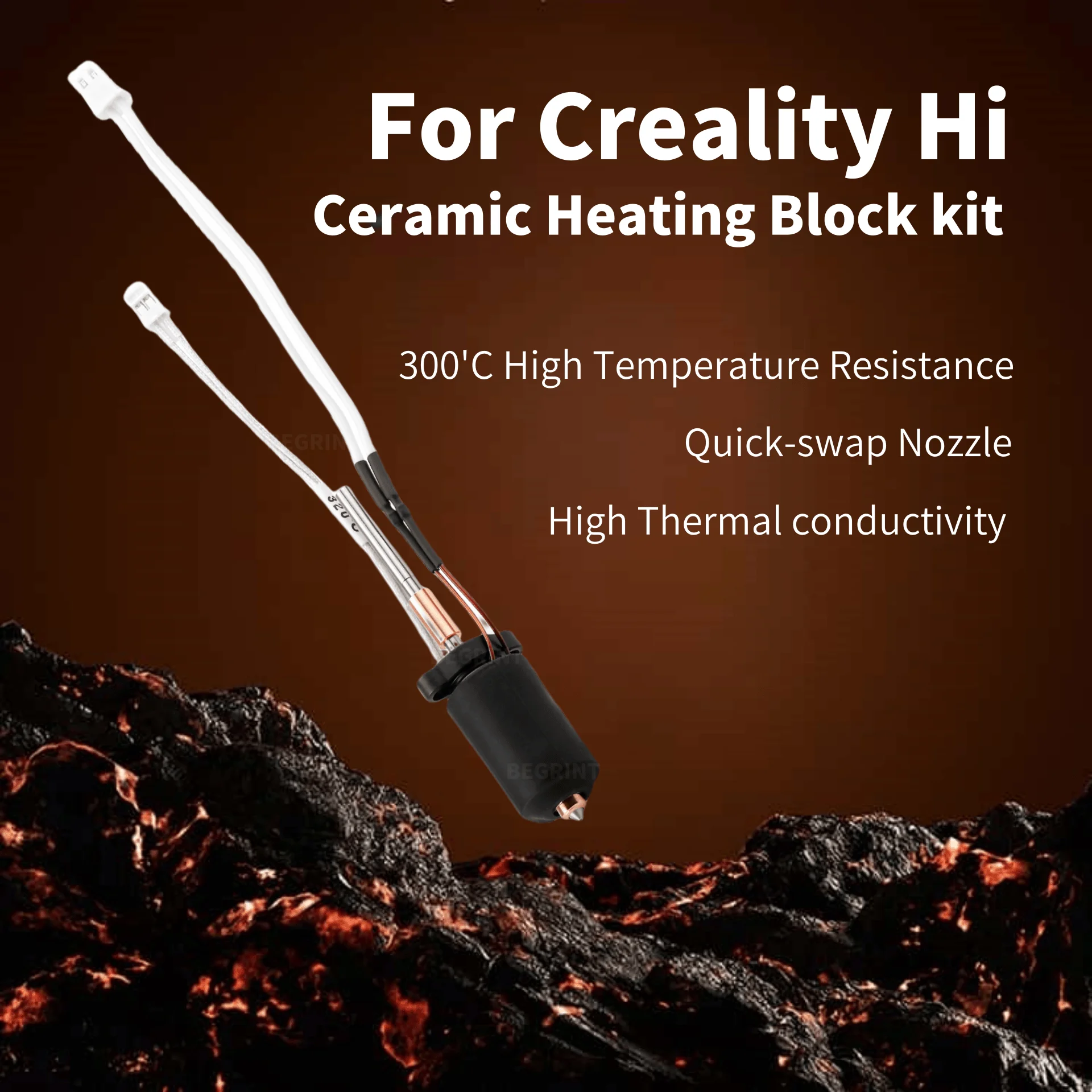 Zestaw Hotend do Creality Hi C – 3D Printing Nozzle recenzja i cena
