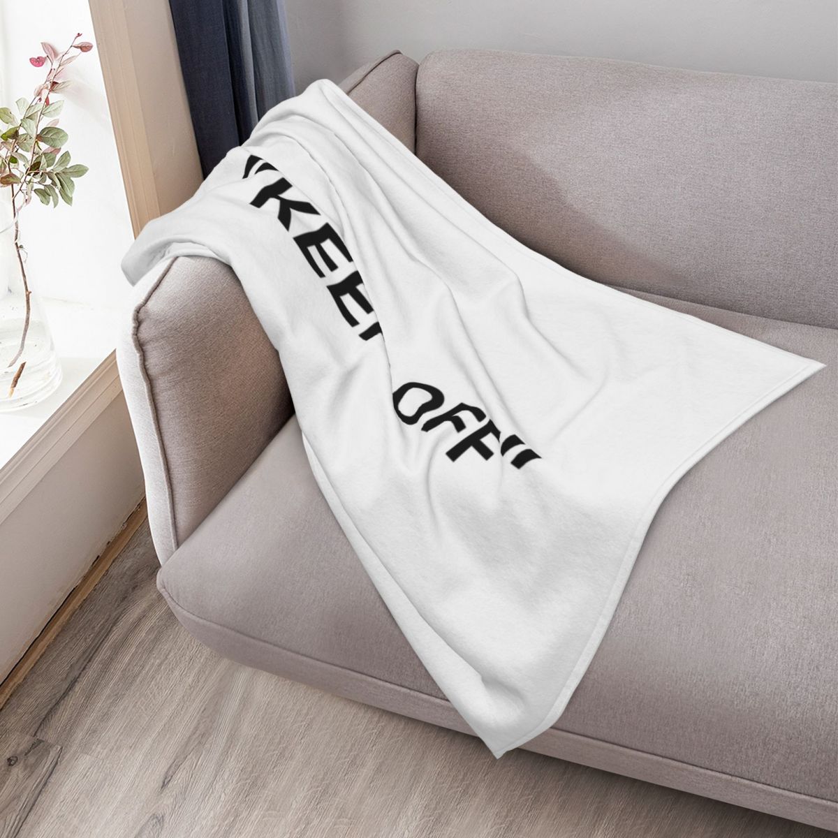 Koc z cytatami KEEP OFF, luksu – 3D Printing Quotation recenzja i cena