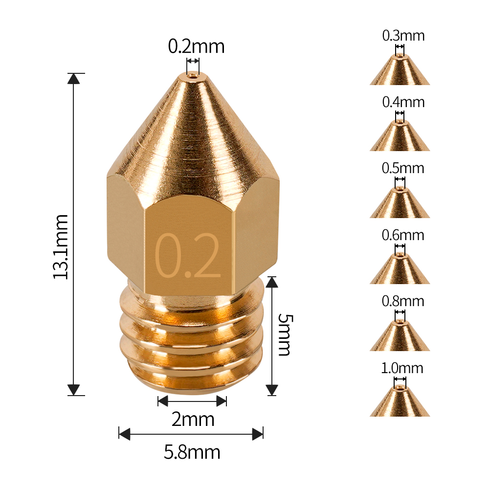 Dysza MK7 MK8 0.4mm 0.3mm 0.2m – 3D Printing Industry recenzja i cena