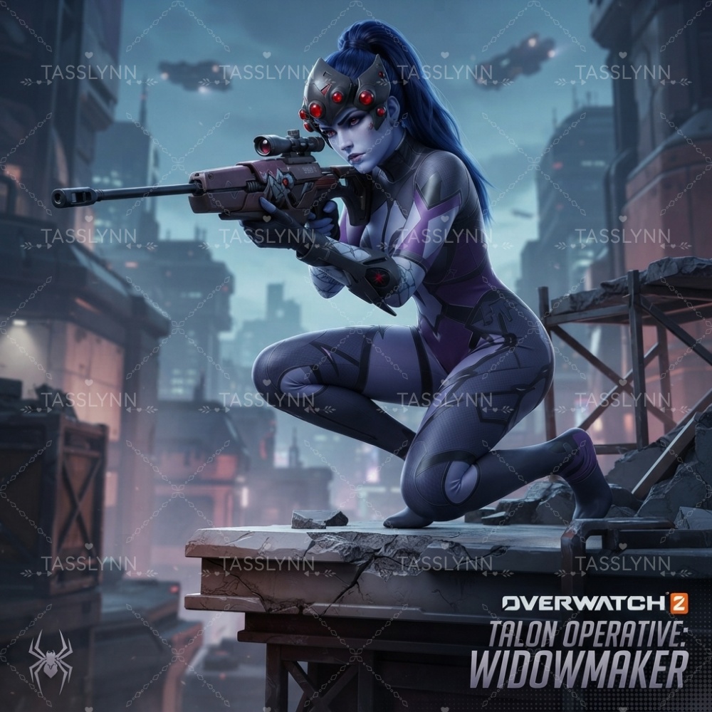 Overwatch Widowmaker Ciemnofio – 3D Printing Games Free recenzja i cena