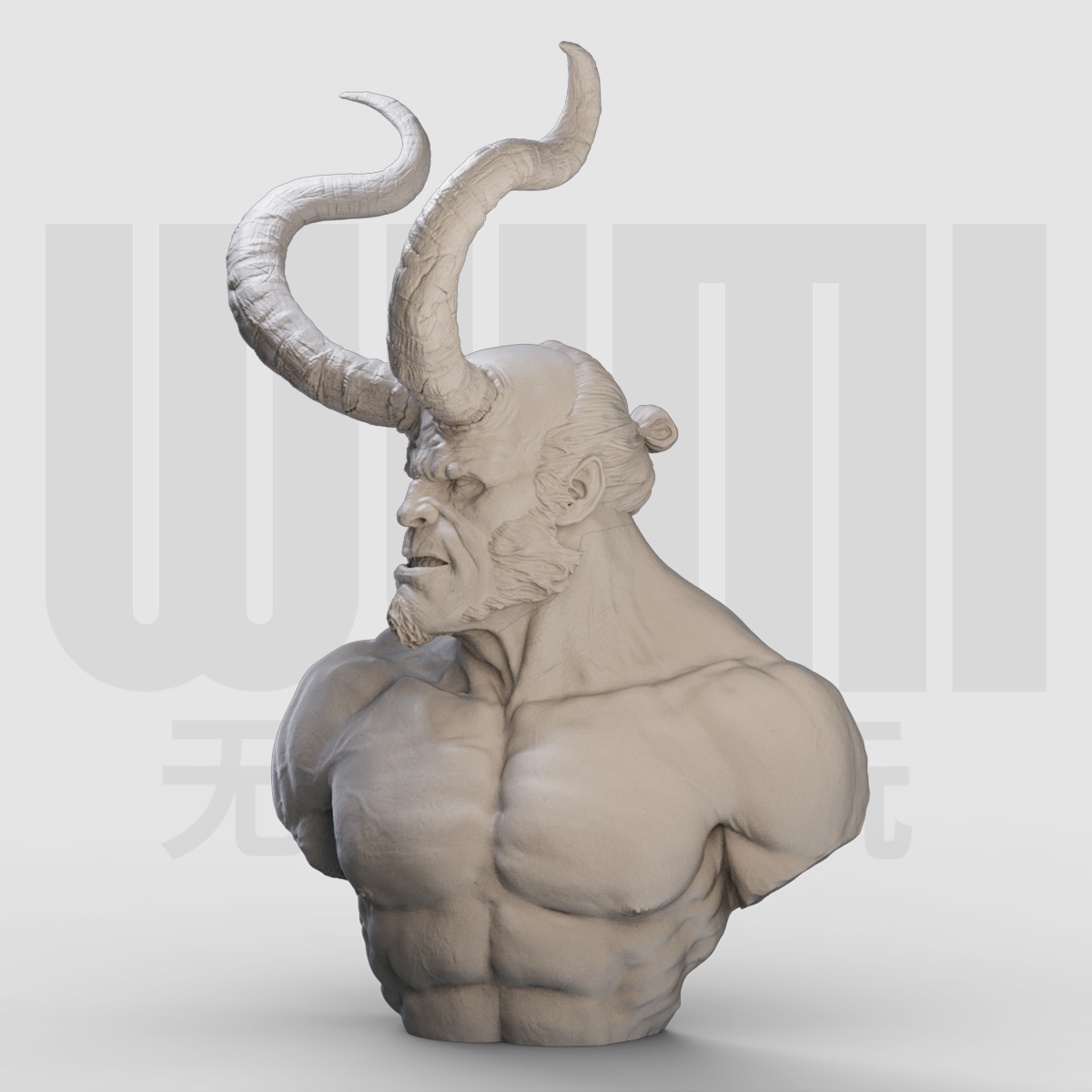 1/16 1/10 Bust Hellboy Miniatu – 3D Printing For Dummies recenzja i cena