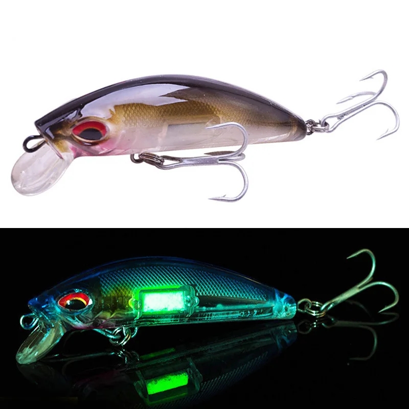 3D Eyes Luminous Minnow Fishin – 3D Printing Lure recenzja i cena