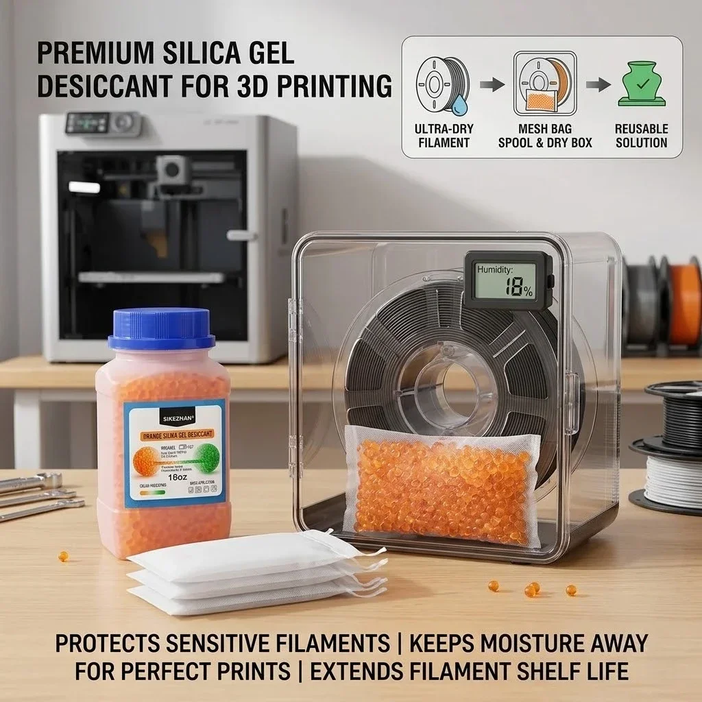 Żel krzemionkowy pomarańczowy  – 3D Printing Deck Box recenzja i cena