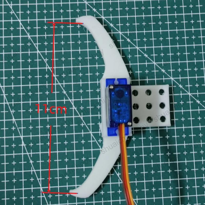 Chwytak serwo 4V-6V, drukowany – 3D Printing Robot Arm recenzja i cena