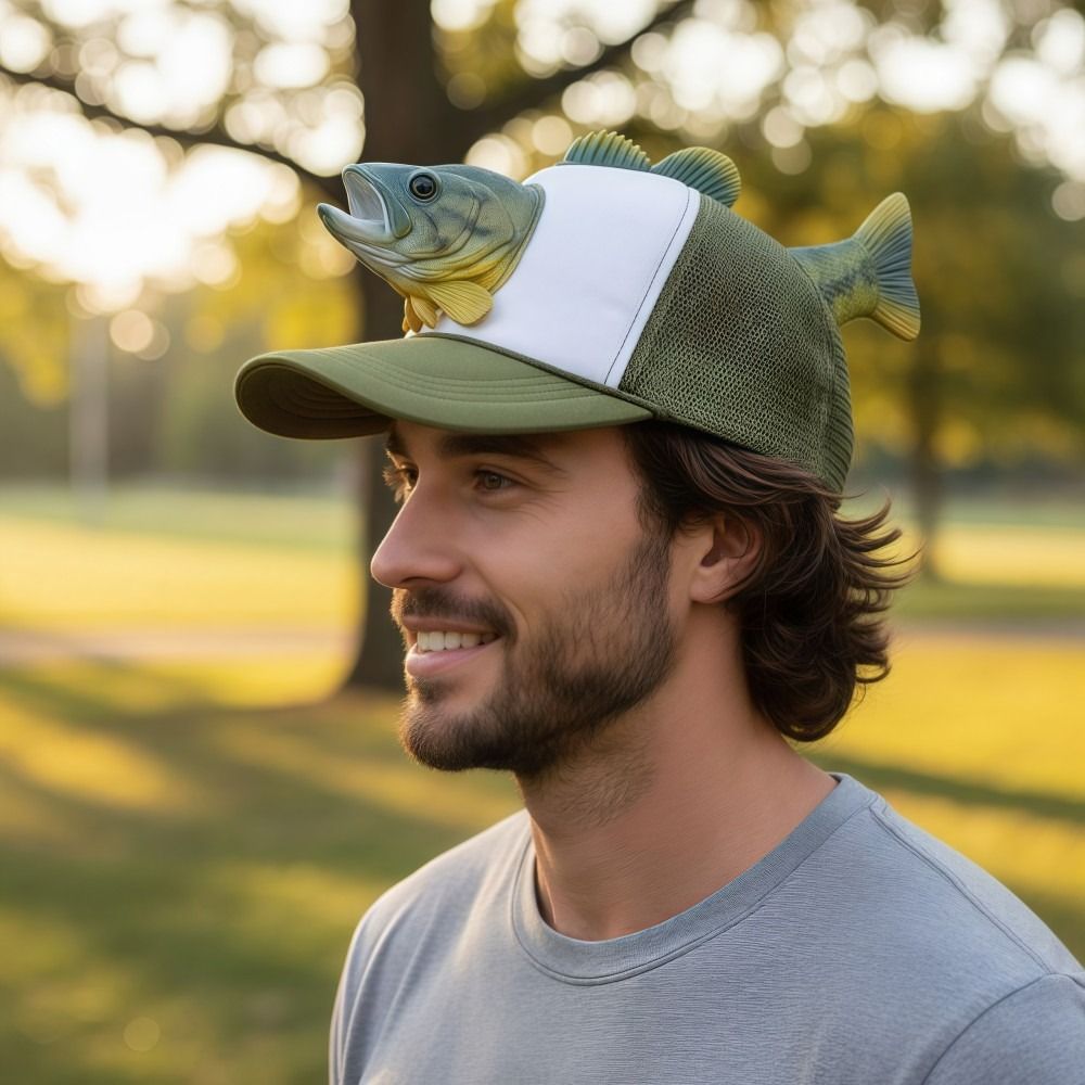 Zabawna czapka typu trucker z  – 3D Printing Lure recenzja i cena