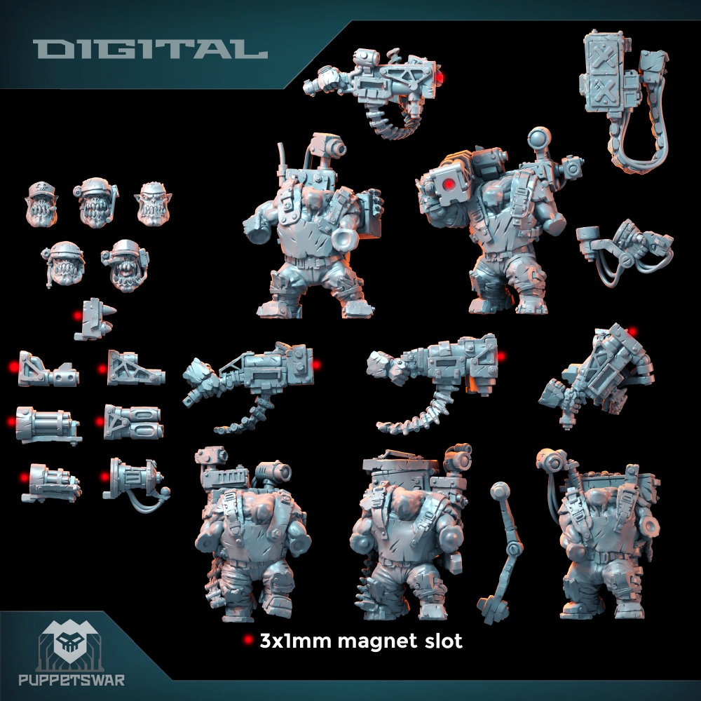 Orc Ultimate Badasses Squad, f – 3D Printing For Dummies recenzja i cena