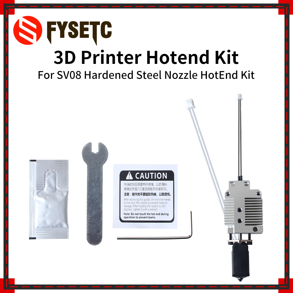 Zestaw HotEnd z ulepszoną dysz – 3D Printing Nozzle recenzja i cena