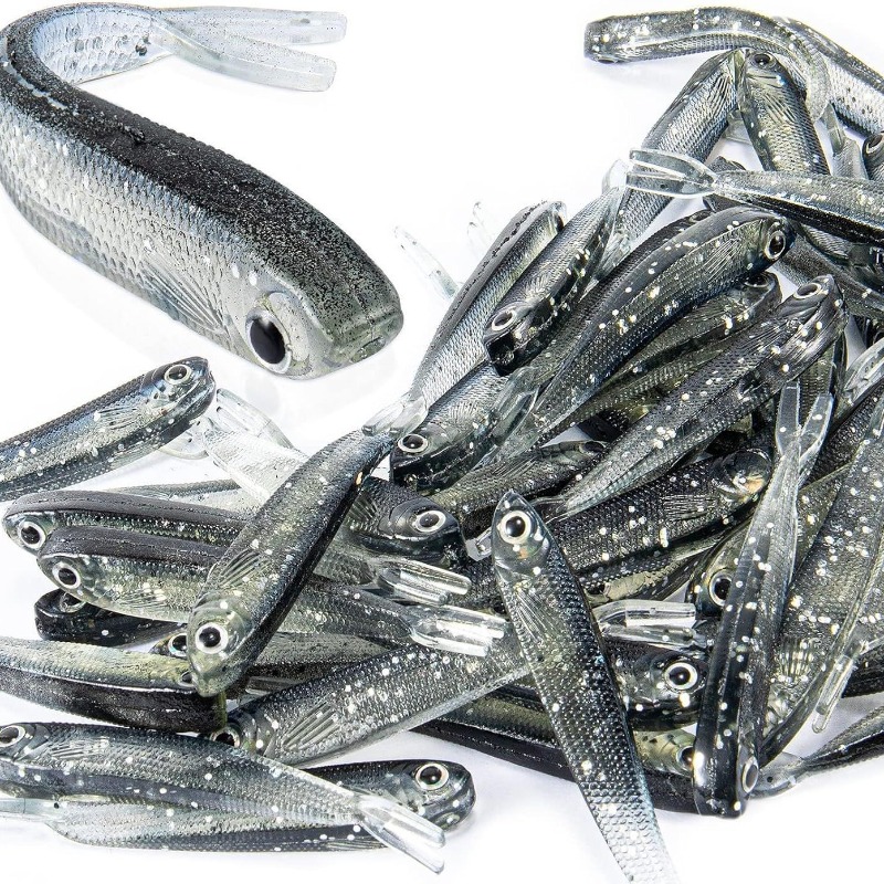 10/20/30 szt. Przynęta miękka  – 3D Printing Lure recenzja i cena