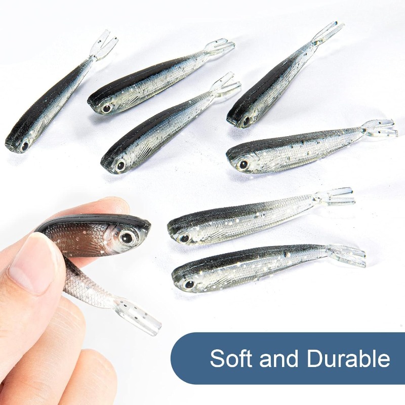 10/20/30 szt. Przynęta miękka  – 3D Printing Lure recenzja i cena