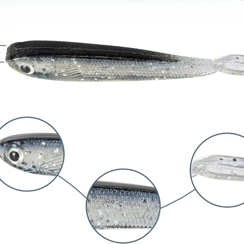 10/20/30 szt. Przynęta miękka  – 3D Printing Lure recenzja i cena