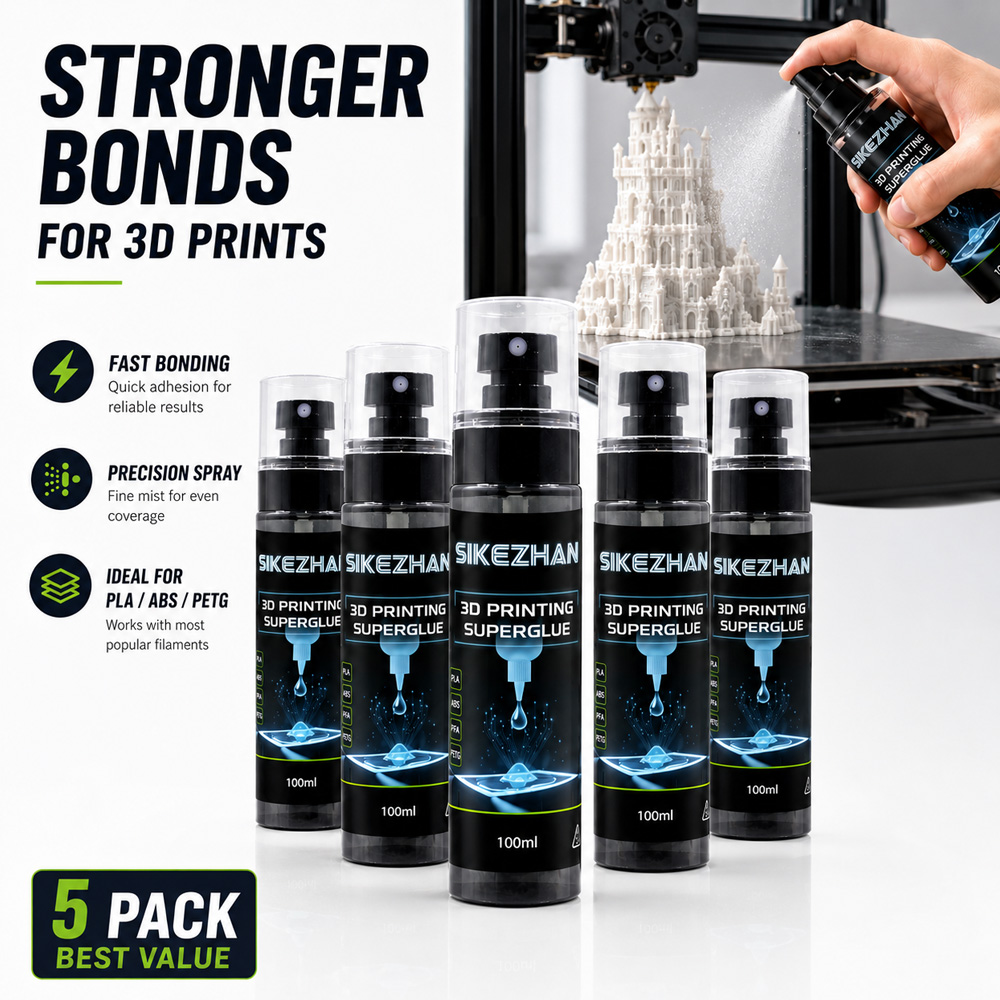 5 szt. Spray klejący do drukar – 3D Printing Industry recenzja i cena