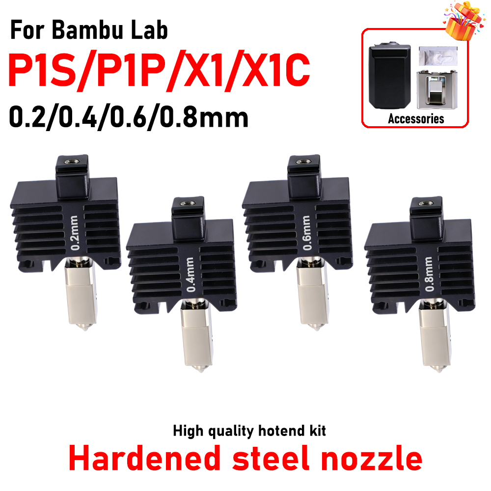 Hotend do Bambu Lab P1P X1C P1 – 3D Printing Nozzle recenzja i cena