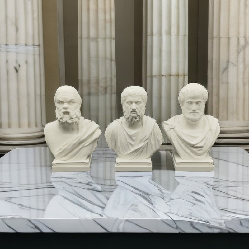 Model popiersia Socrata Platon – 3D Printing For Dummies recenzja i cena