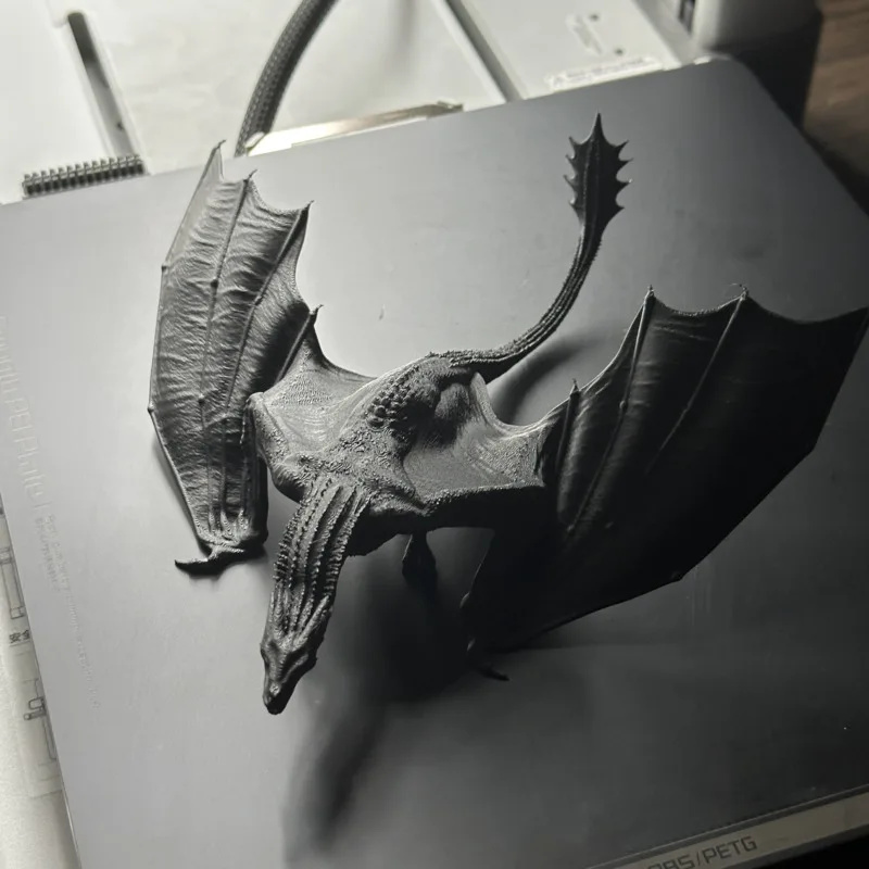 Model smoka drukowany w 3D, ży – 3D Printing For Dummies recenzja i cena