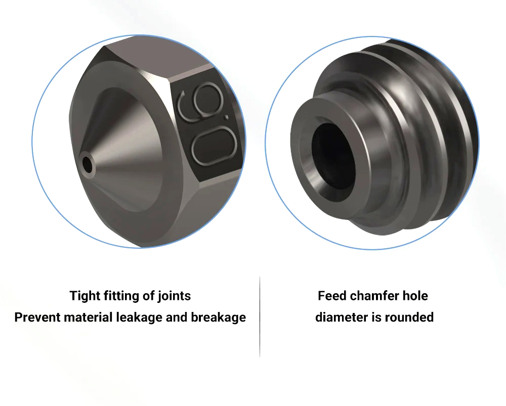 Dysze ze stali hartowanej do A – 3D Printing Nozzle recenzja i cena