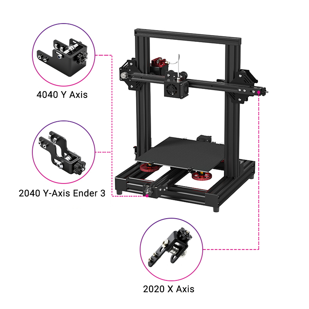 Napinacz paska do drukarki 3D, – 3D Printing X Axis recenzja i cena