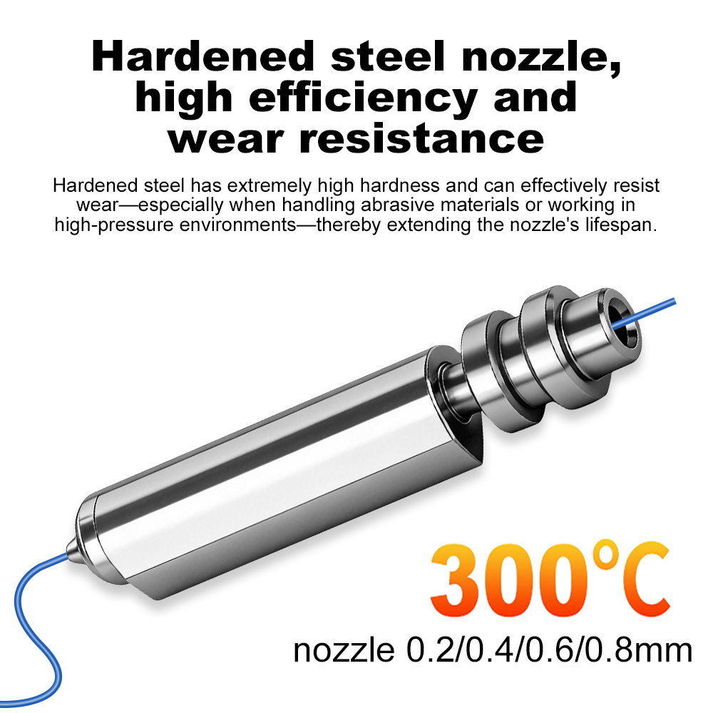 Ulepszona dysza bimetaliczna d – 3D Printing Nozzle recenzja i cena