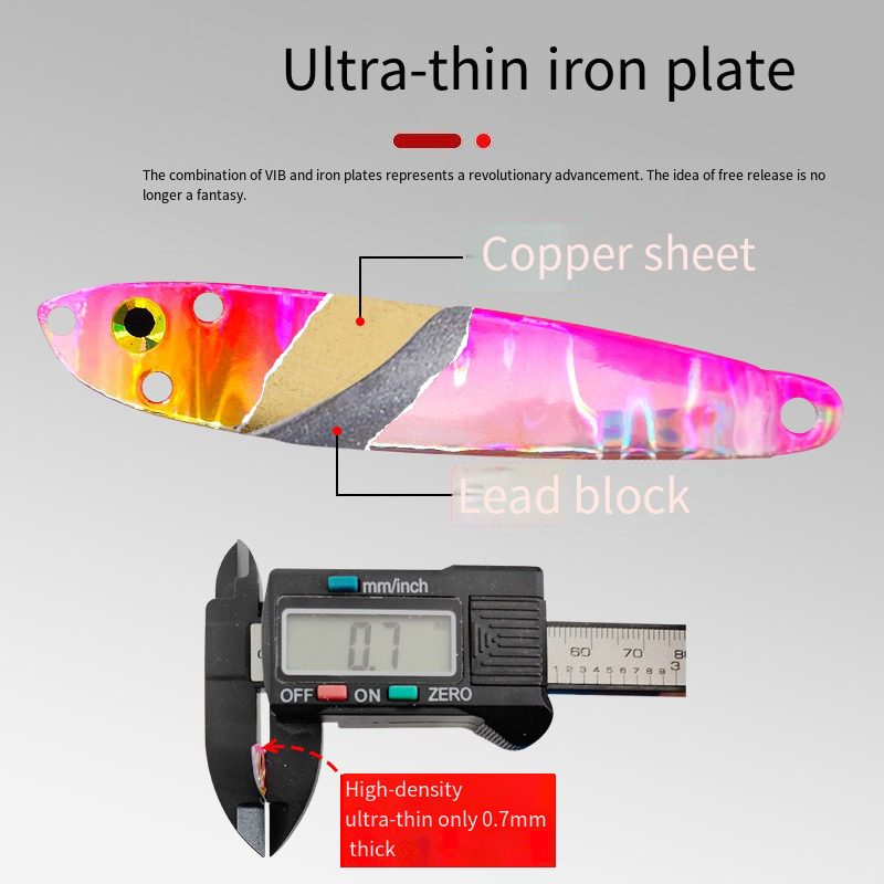 1 szt. Metalowy Jig VIB Przynę – 3D Printing Lure recenzja i cena